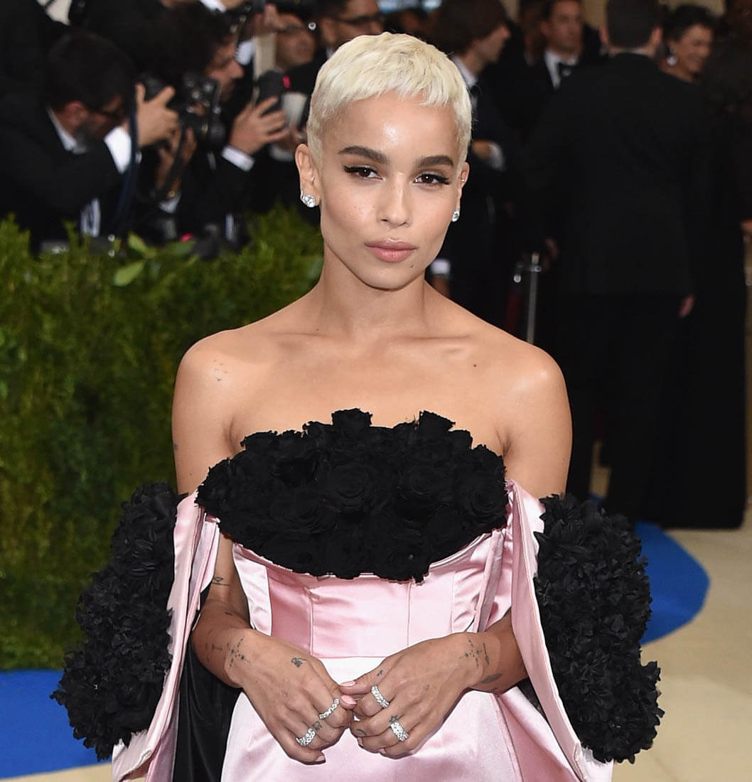 Zoe Kravitz: the MET’s punk pixie