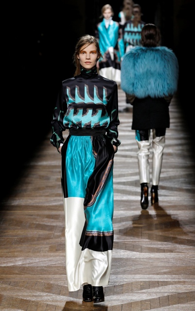 Paris Fashion Week: Dries Van Noten RTW Fall 2012