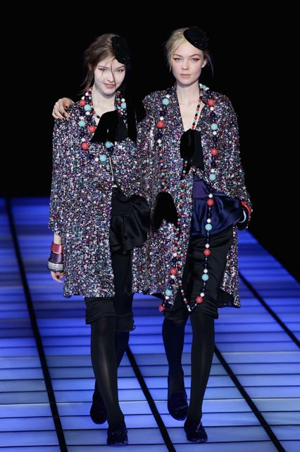 Milan Fashion Week: Emporio Armani Fall 2012