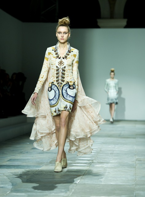 London Fashion Week: Mary Katrantzou Fall 2012