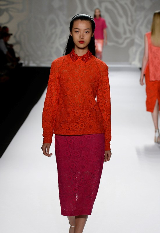 NY Fashion Week: Monique Lhuillier Spring 2014