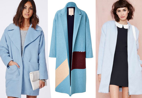 Sasha Finds: Powder Blue Coats