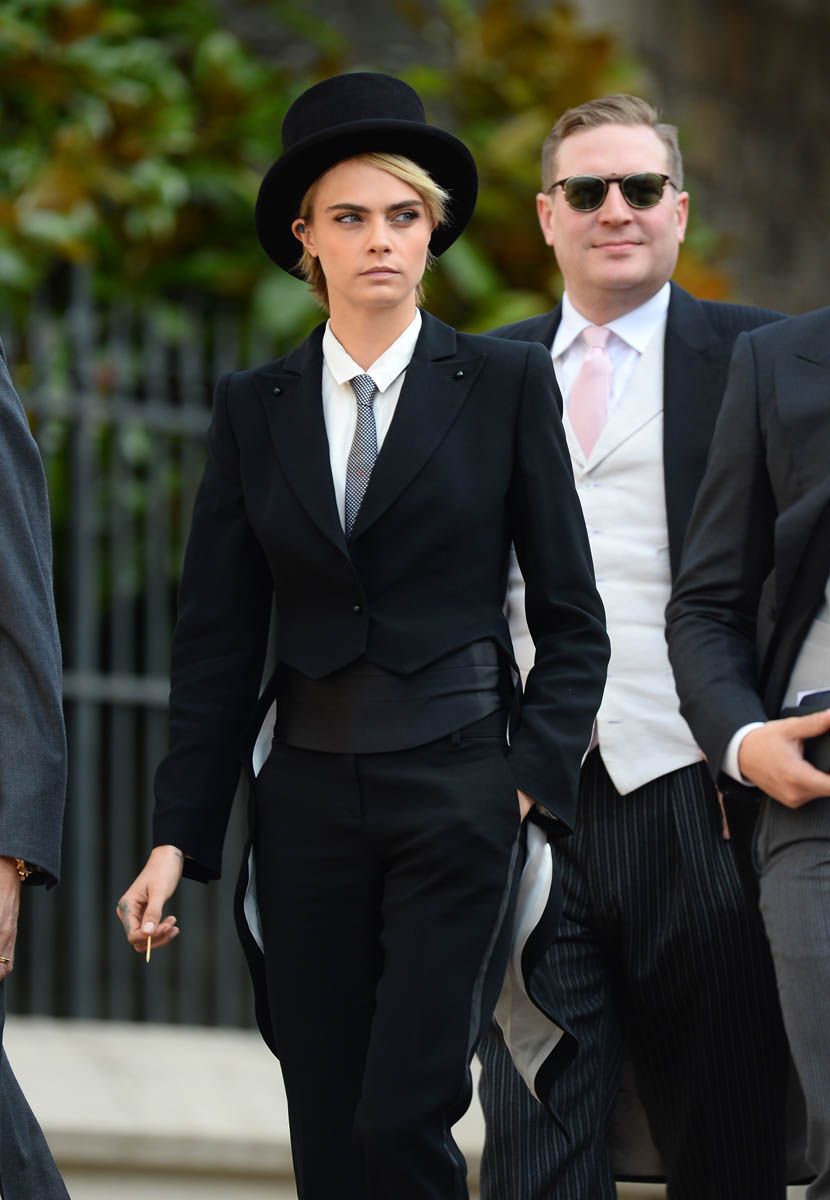 Carpets & Candids: Cara Delevingne's Outfit of the Week at the Royal Wedding