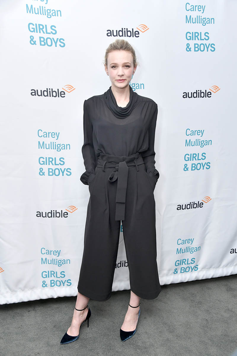 Carpets & Candids: Carey’s black not-a-jumpsuit