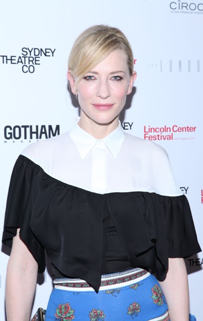 Carpets & Candids: Cate’s black & white blouse