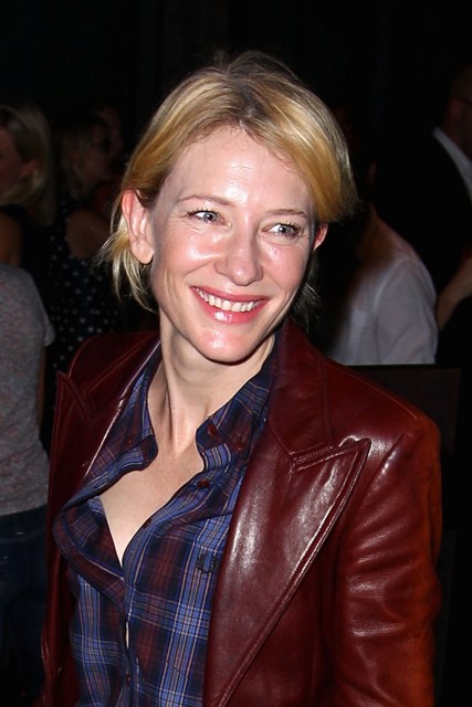 Carpets & Candids: Cate’s red leather jacket