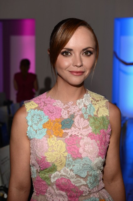 Carpets & Candids: Christina Ricci at New York Fashion Week