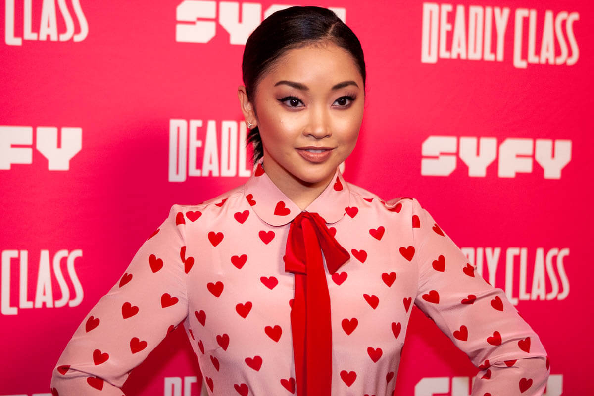 Outfit of the Week: Lana Condor's Heart Print