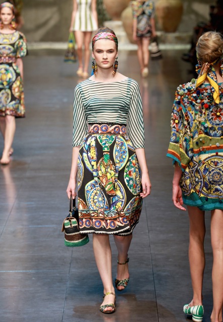 Milan Fashion Week: Dolce & Gabbana SS2013