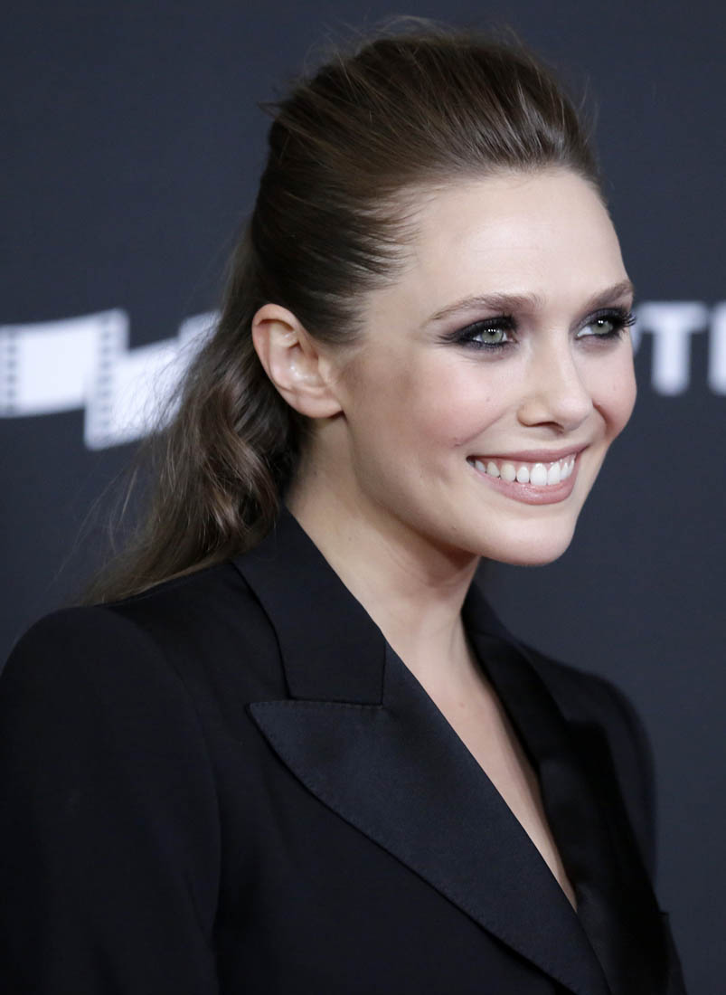 Carpets & Candids: Elizabeth Olsen’s LACMA tuxedo