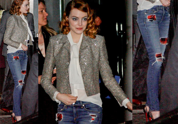 Sasha Finds: Emma Stone’s jeans (and outfit)