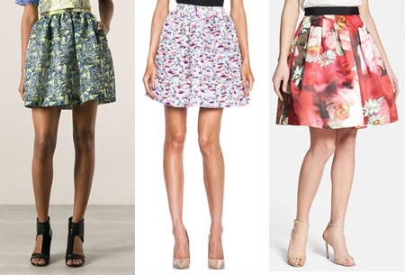 Sasha Finds: Full flower skirts