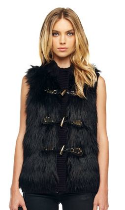 Sasha Finds: Fake Fur Vests