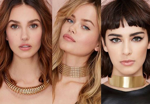Sasha Finds: Gold Collar Necklaces