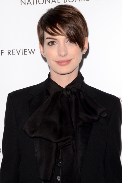 Carpets & Candids: Anne’s black ruffle tuxedo