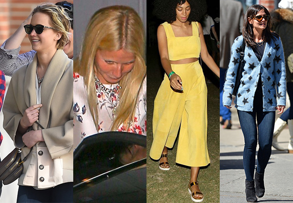Sasha Finds: J-Law, Solange, Gwyneth, and Katie