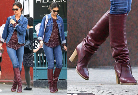 Sasha Finds: Katie Holmes’s boots