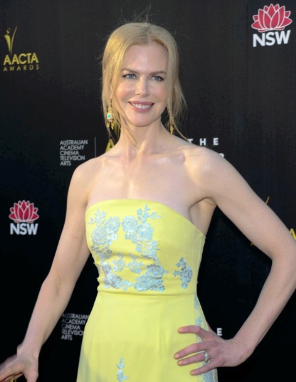 Carpets & Candids: Nicole in yellow Erdem