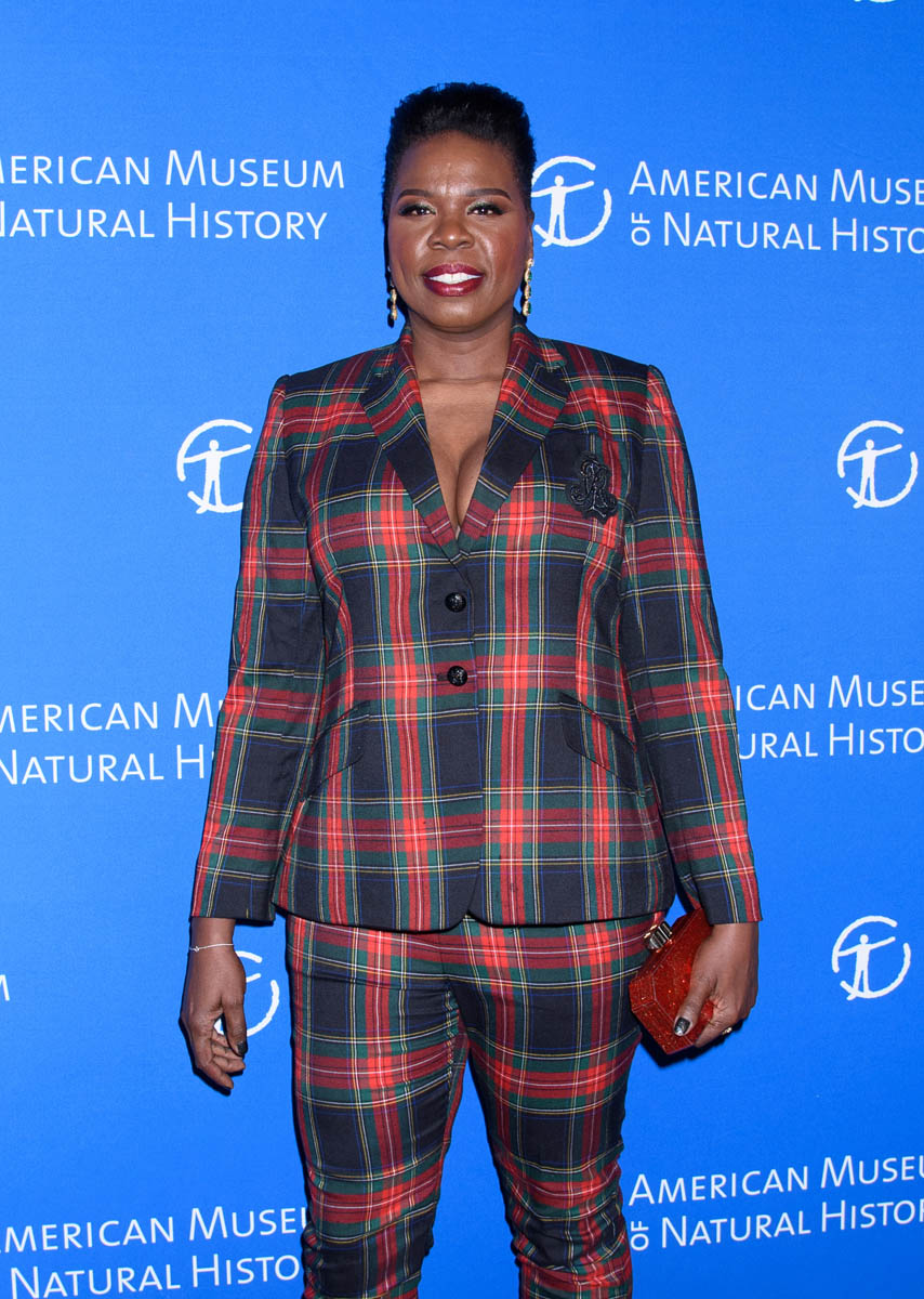Carpets & Candids: Leslie’s plaid suit