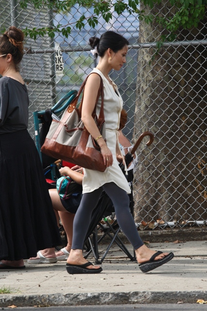 Carpets & Candids: Lucy’s surprising footwear