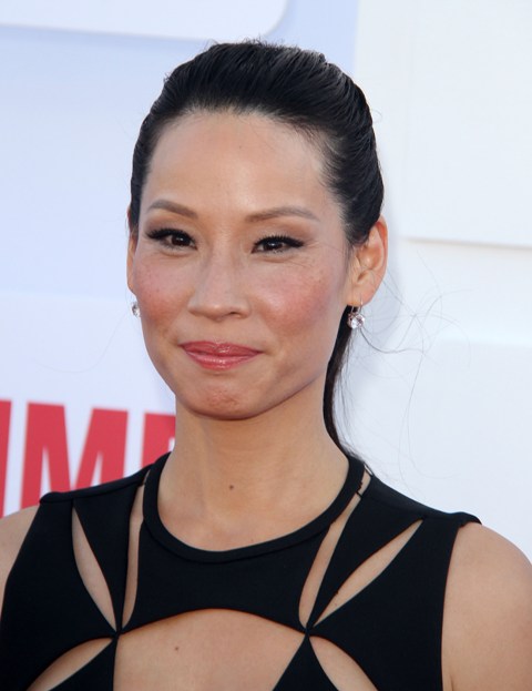 Carpets & Candids: Lucy Liu: Another Great Little Black Dress