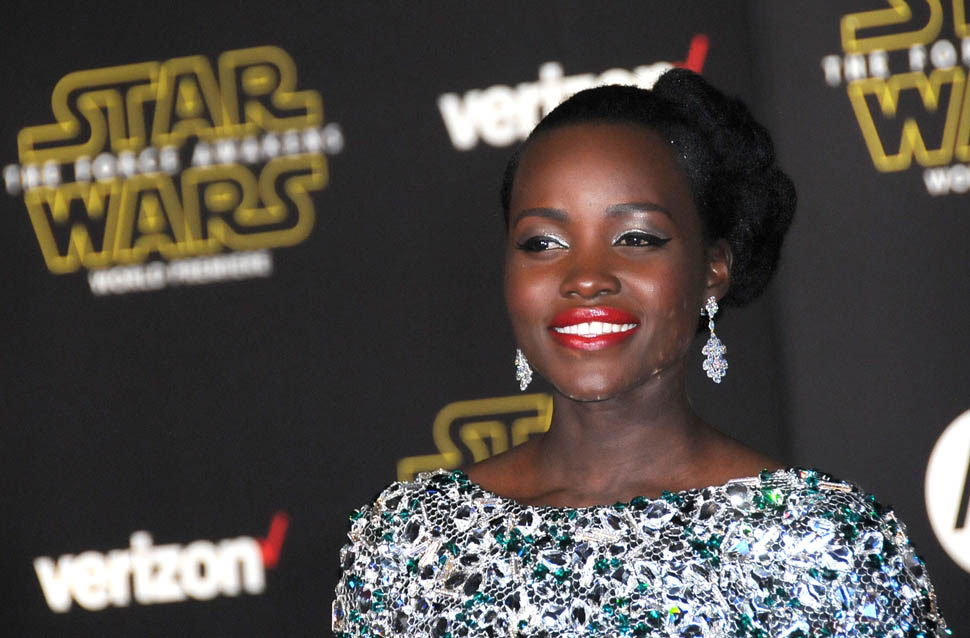 Carpets & Candids: Lupita’s Star Wars sparkle