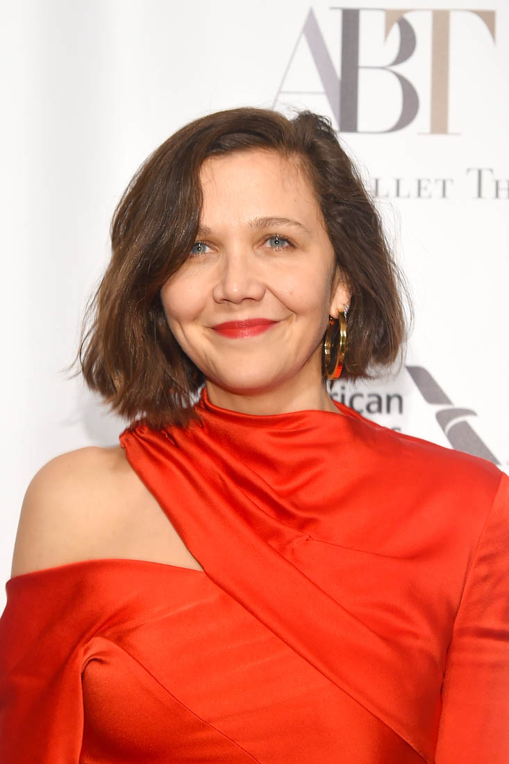 Carpets & Candids: Maggie in shiny red