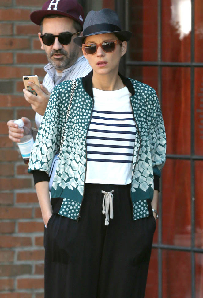 Carpets & Candids: Marion’s green jacket