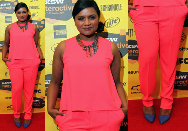 Sasha Finds: Mindy’s fuchsia