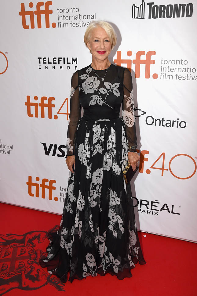 Carpets & Candids: Helen’s TIFF roses