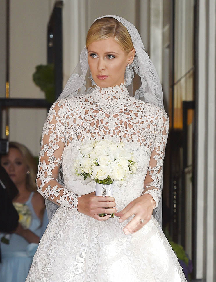 Carpets & Candids: Nicky Hilton's wedding dress