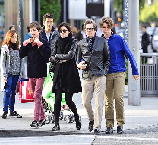 Carpets & Candids: Gary Oldman’s animal print scarf