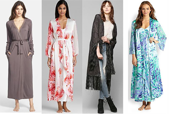Sasha Finds: Long patterned robes