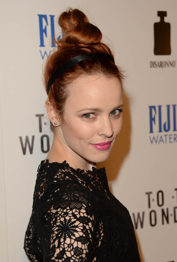 Carpets & Candids: Rachel’s top-knot