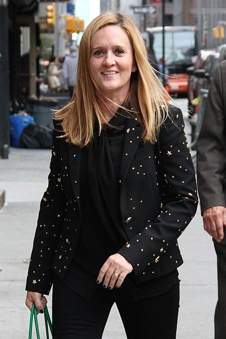 Carpets & Candids: Sam’s starry blazer and shiny shoes