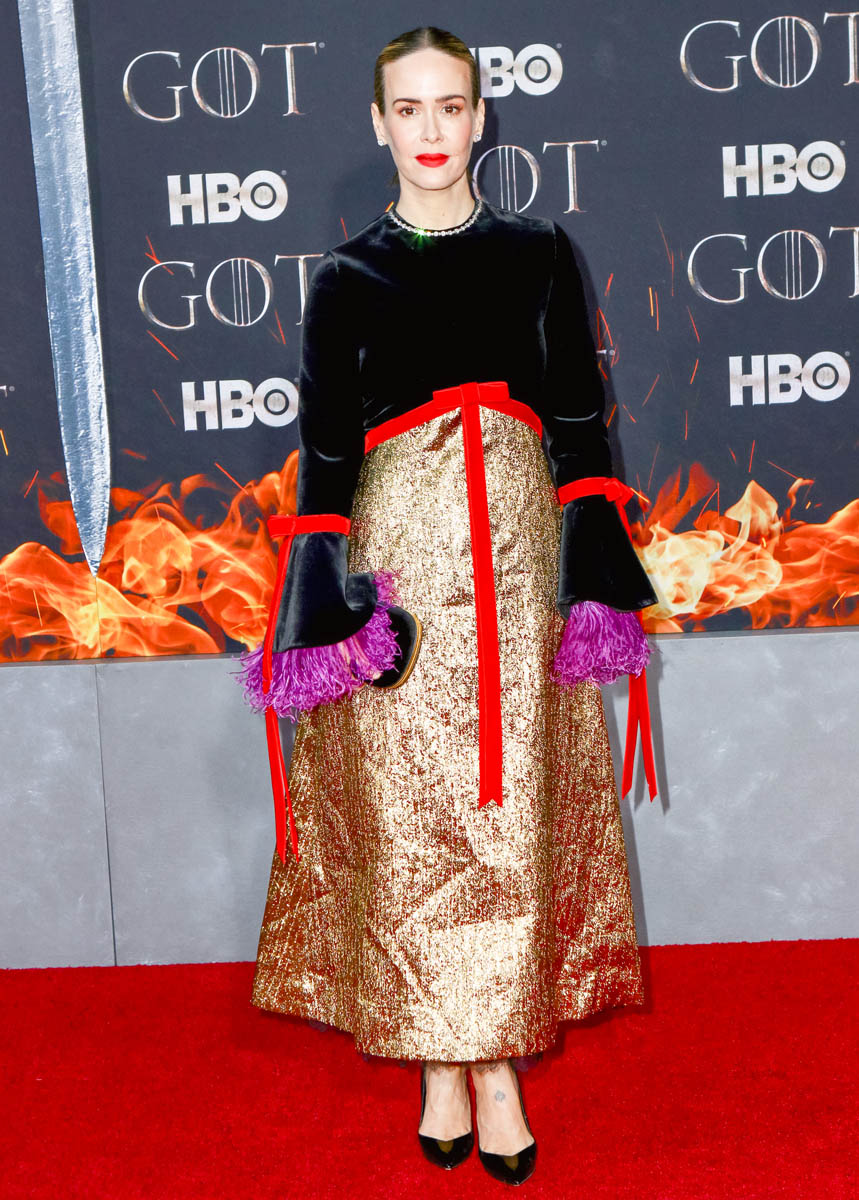 Sarah Paulson’s Outfits of the Week