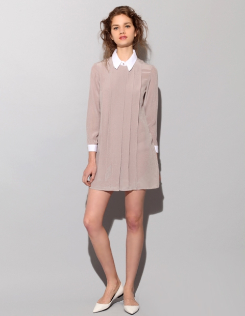 Sasha’s INTO IT: TBA Collar Dress