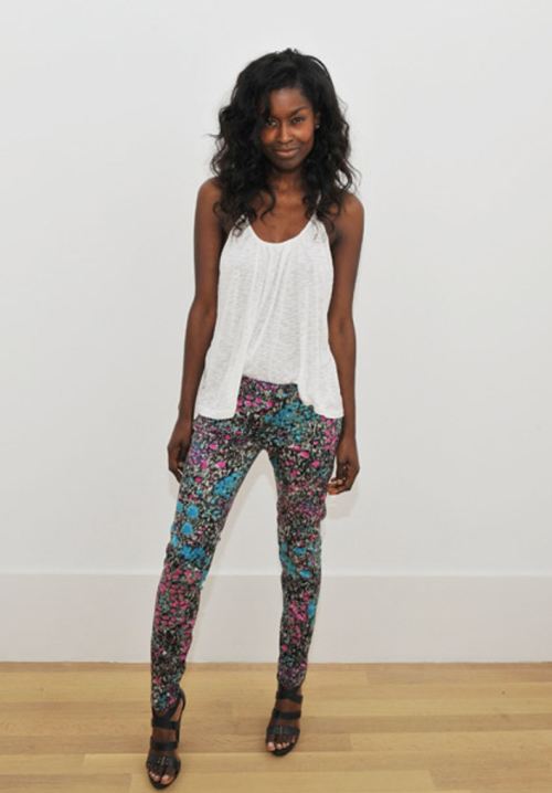 Sasha's INTO IT: Printed Denim