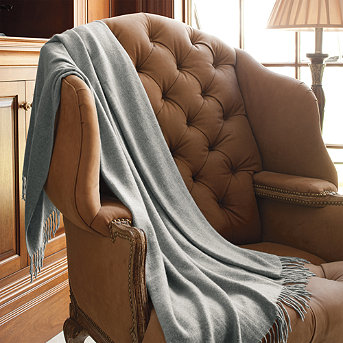 Cashmere throws, beach bags, rose gold