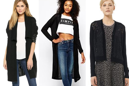 Sasha Finds: Black Cardigans