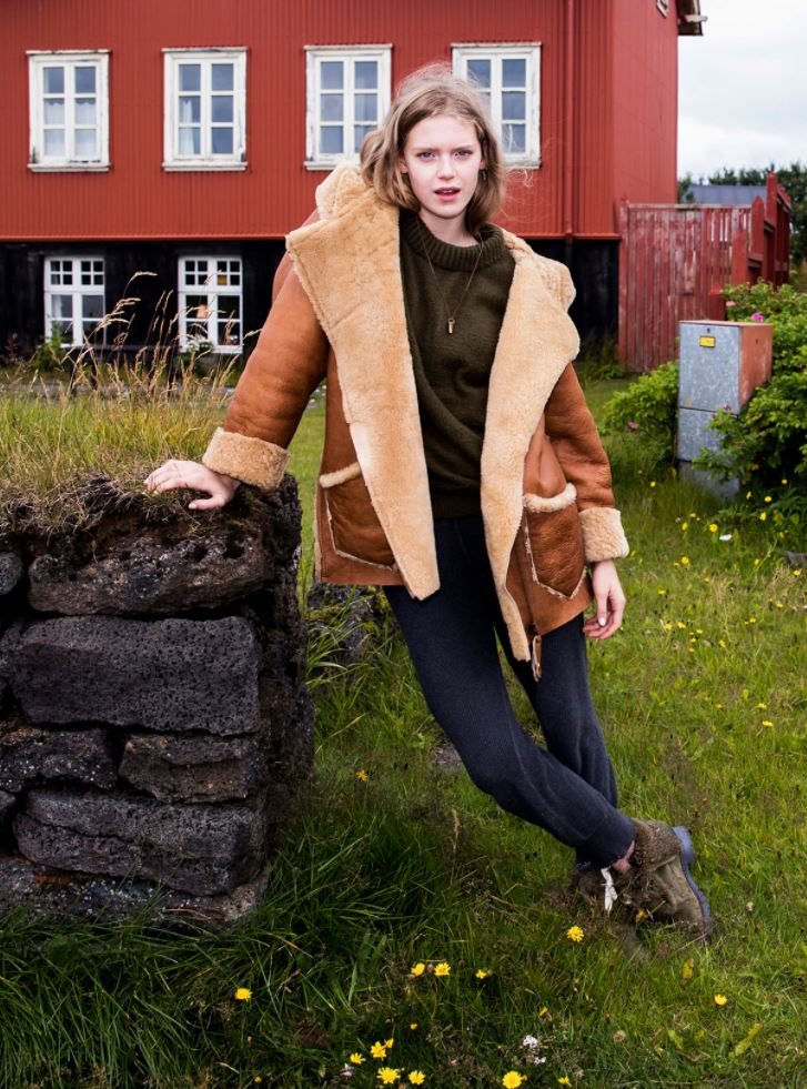 Sasha Finds: Therma Kota’s shearling coat