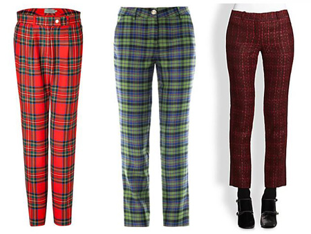 Sasha Finds: Tartan pants