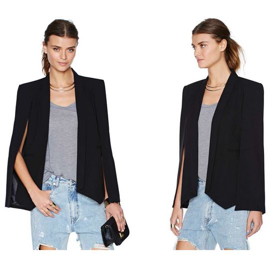 Sasha’s INTO IT: Cape Blazer