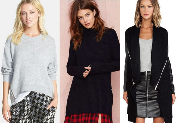 Sasha Finds: Zip Sweaters