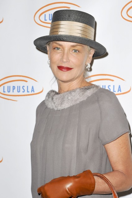 Carpets & Candids: Sharon Stone bag lady