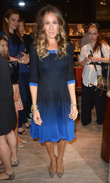 Carpets & Candids: Sarah Jessica Parker at Fashion’s Night Out