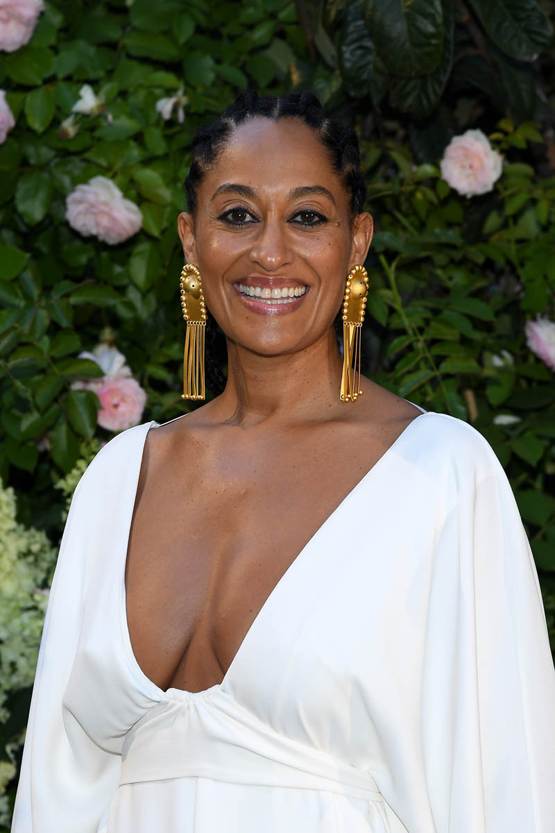 Carpets & Candids: Tracee Ellis Ross’s all-white PFW Outfits of the Week