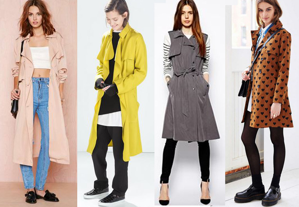Sasha Finds:  Trench Coats under $250