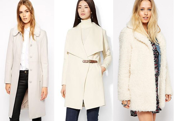 Sasha Finds: White Winter Coats