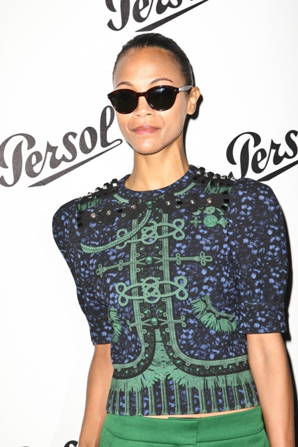 Carpets & Candids: Zoe in blue and green LV